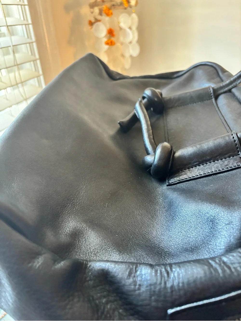 Mecha Mendez Litoral Bag -  Black Travel/Work Zippered Tote - Unique Design